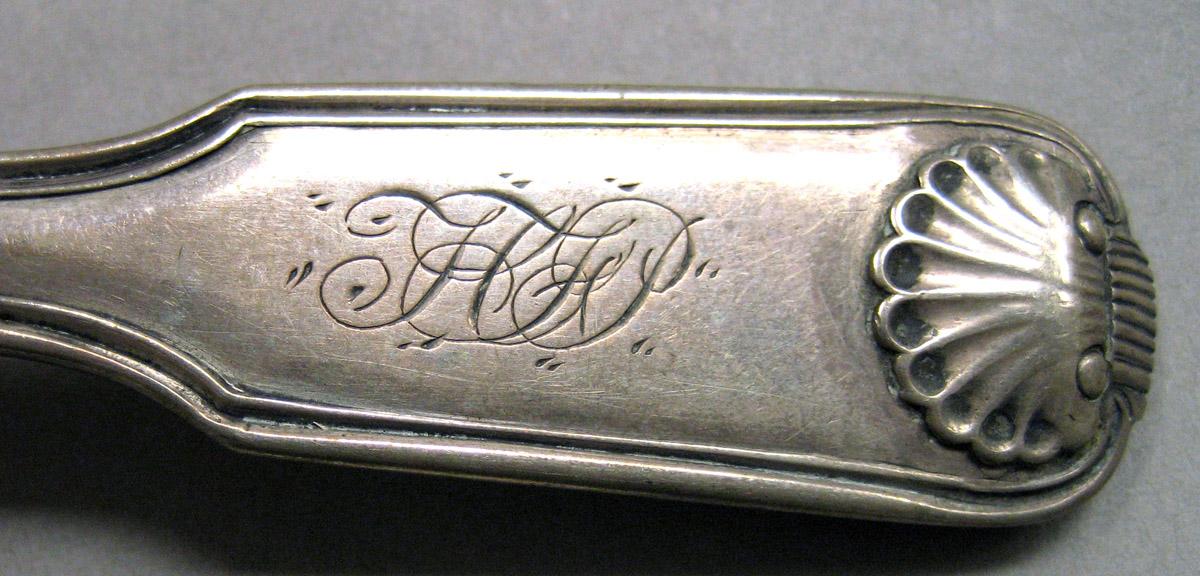 1968.0027 Silver Spoon engraving