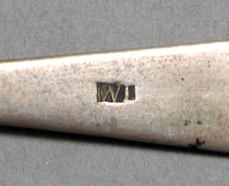 1968.0029 Silver spoon mark
