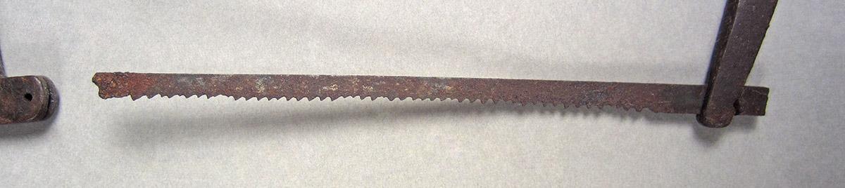 1957.0026.423, Bow saw, blade
