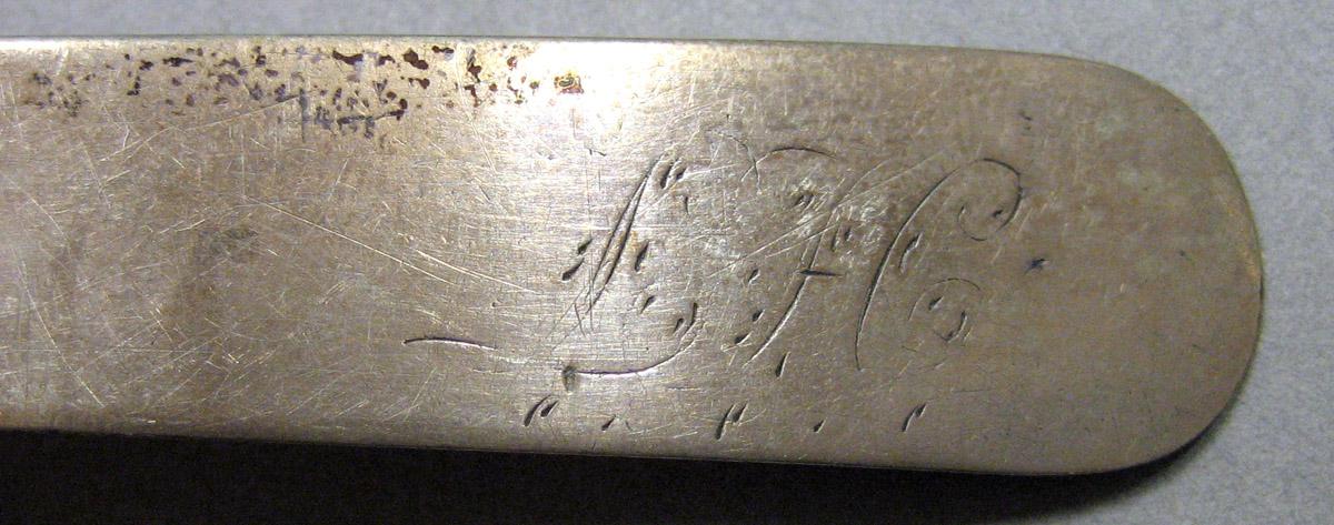 1968.0031 Silver Spoon engraving
