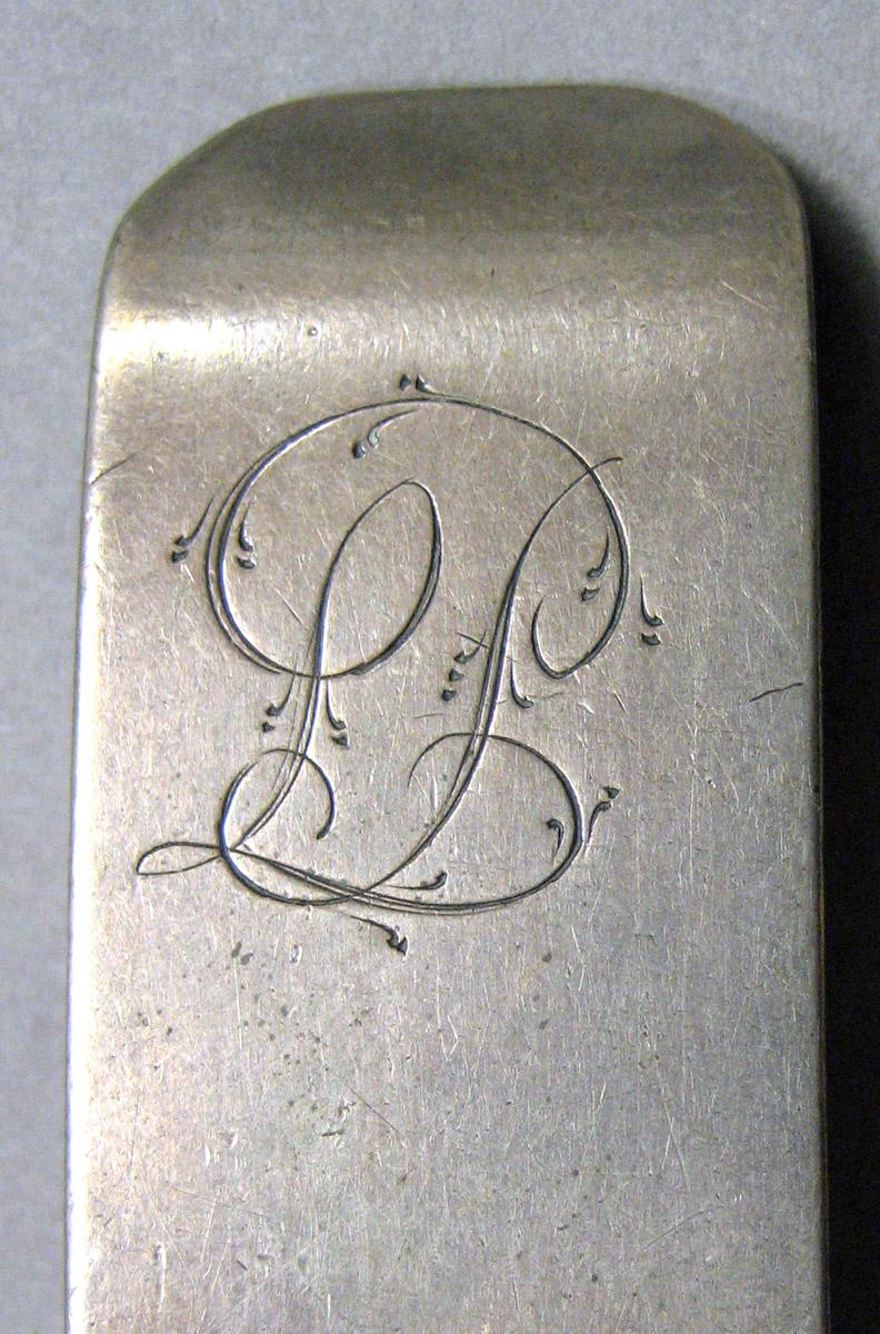 1968.0035 Silver Spoon engraving