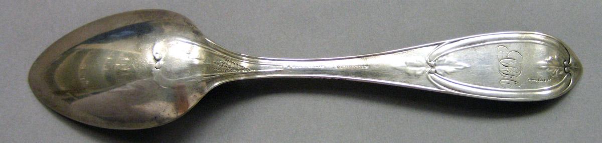 1968.0037 Silver Spoon underside