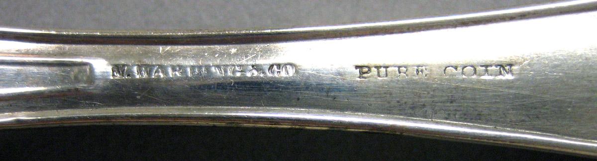 1968.0037 Silver Spoon mark