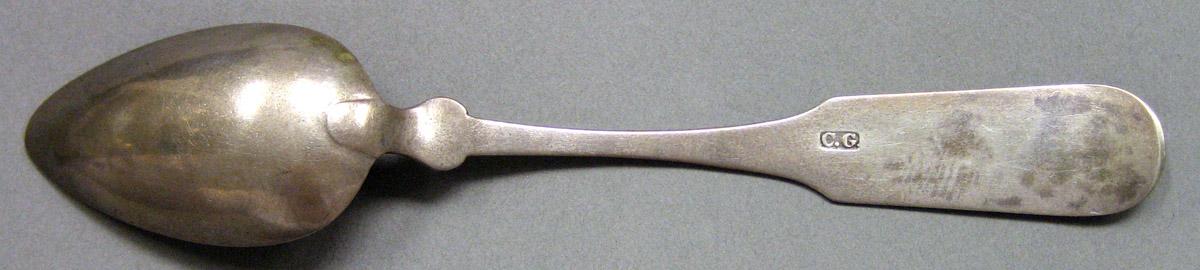 1968.0038 Silver Spoon underside