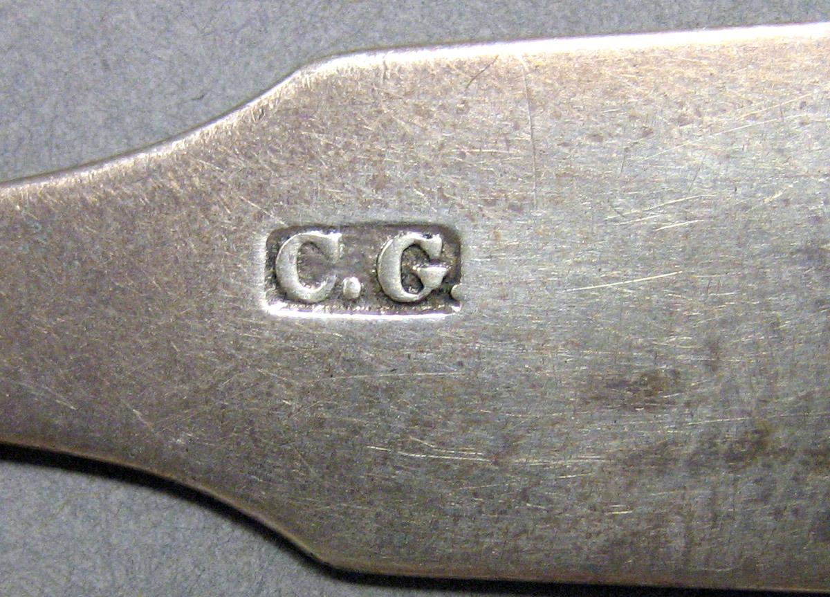 1968.0038 Silver Spoon mark