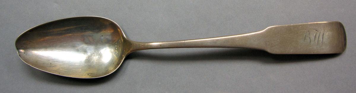 1968.0040 Silver spoon upper surface