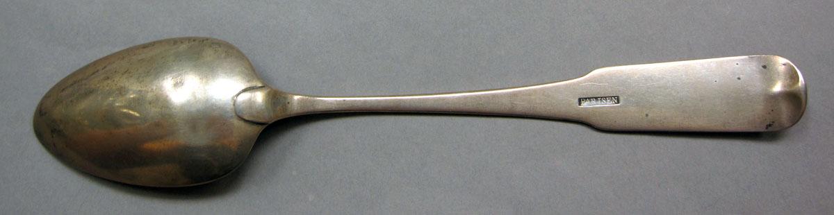 1968.0040 Silver spoon underside