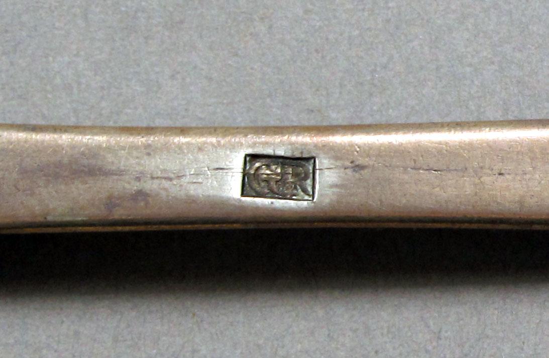 1968.0041 Silver spoon mark