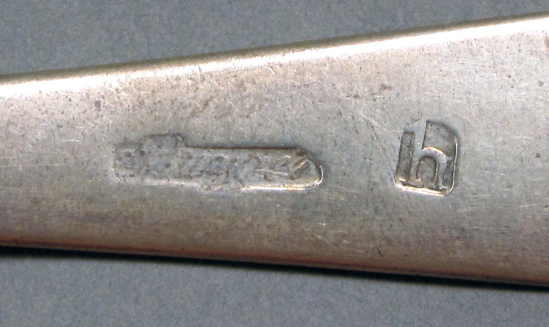 1968.0043 Silver spoon mark