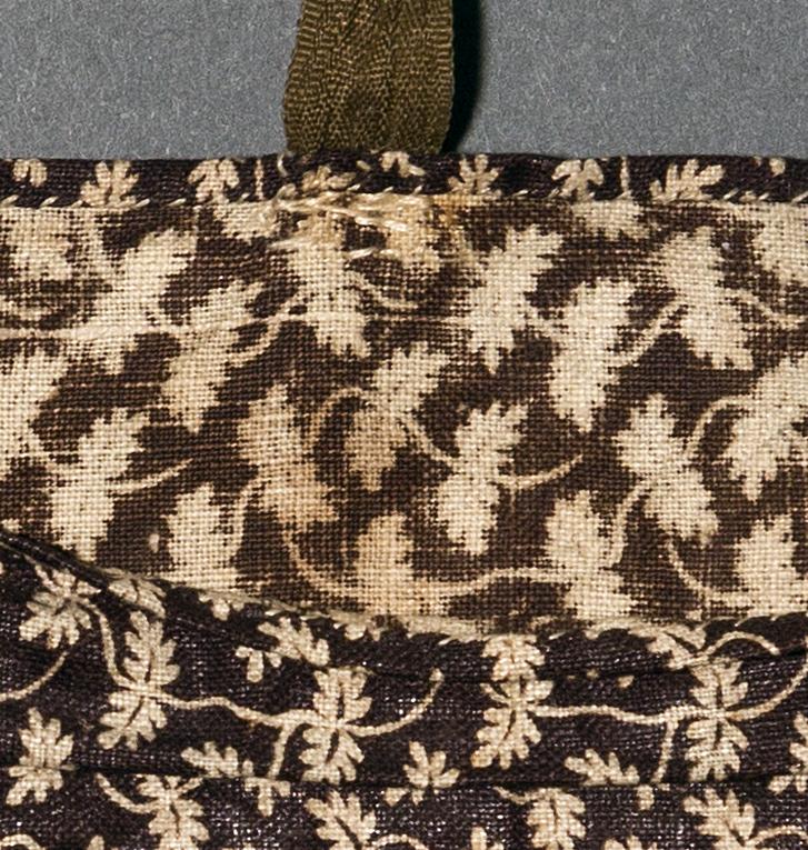 1968.0044 Pocketbook, Inside Detail
