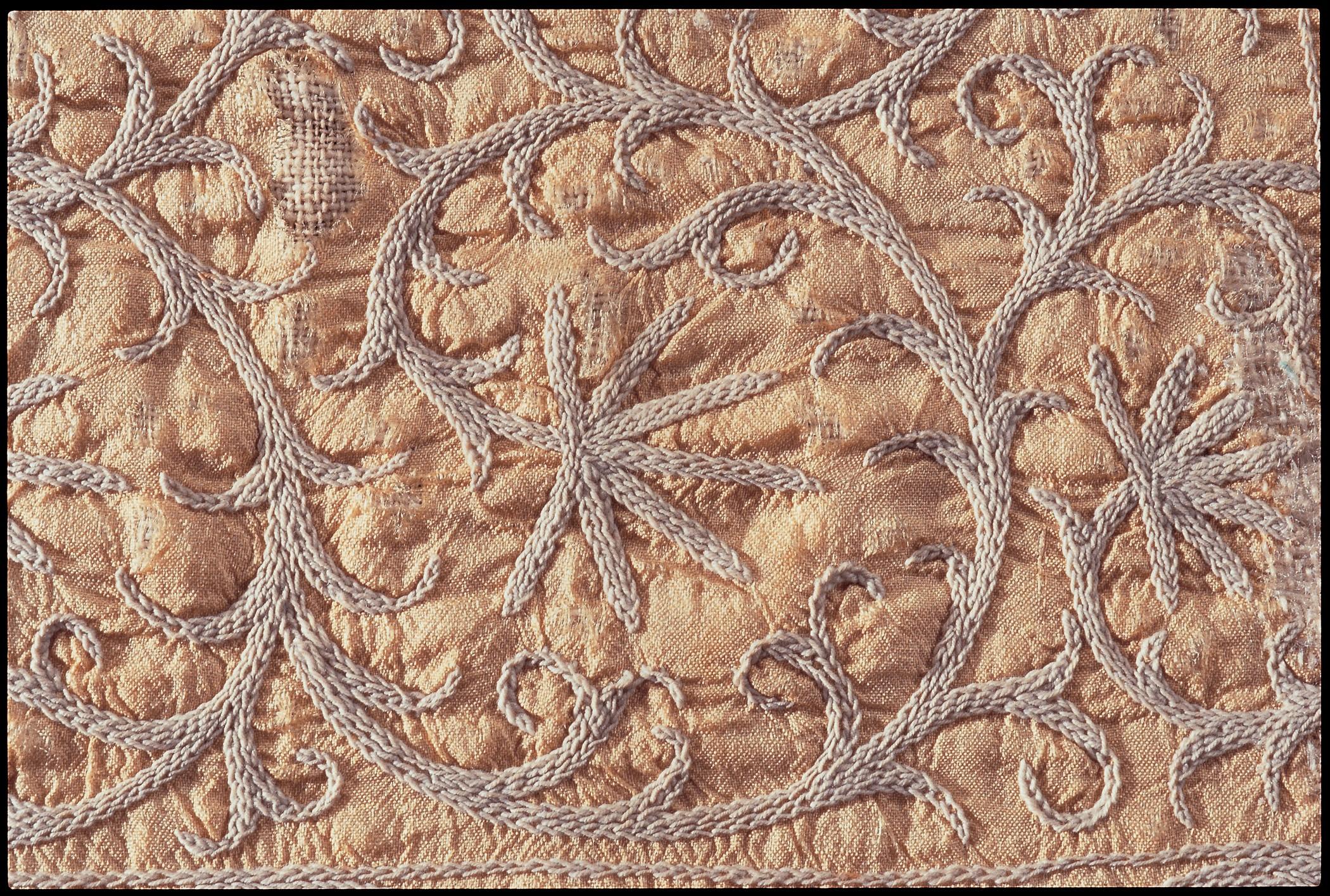 1968.0046 Counterpane, bed cover (Detail 2)