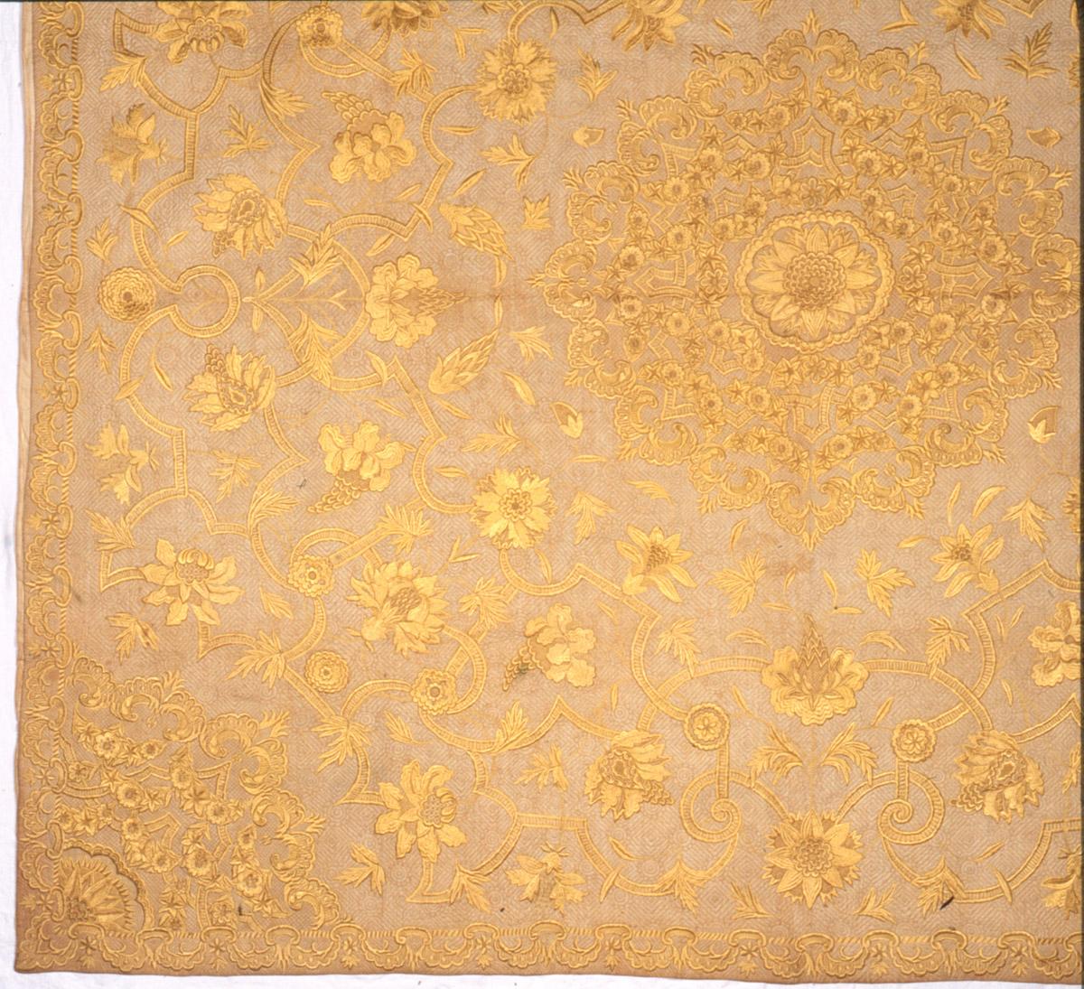 1968.0047 A Bed cover (detail)