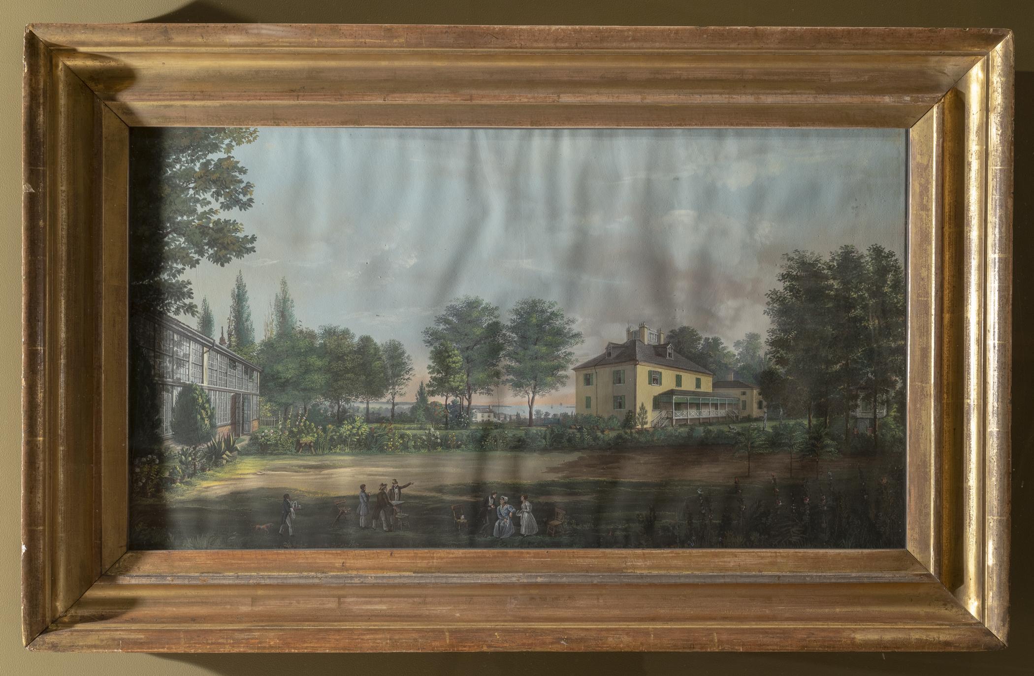 1968.0060 A Drawing, B Frame, view 2, raking light