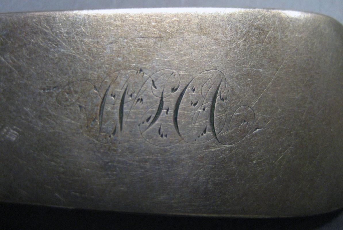 1968.0062 Silver Spoon engraving
