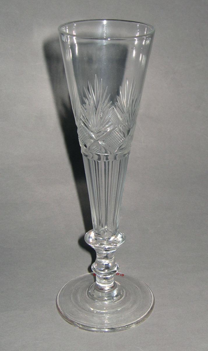 1968.0128.006 Glass flute glass