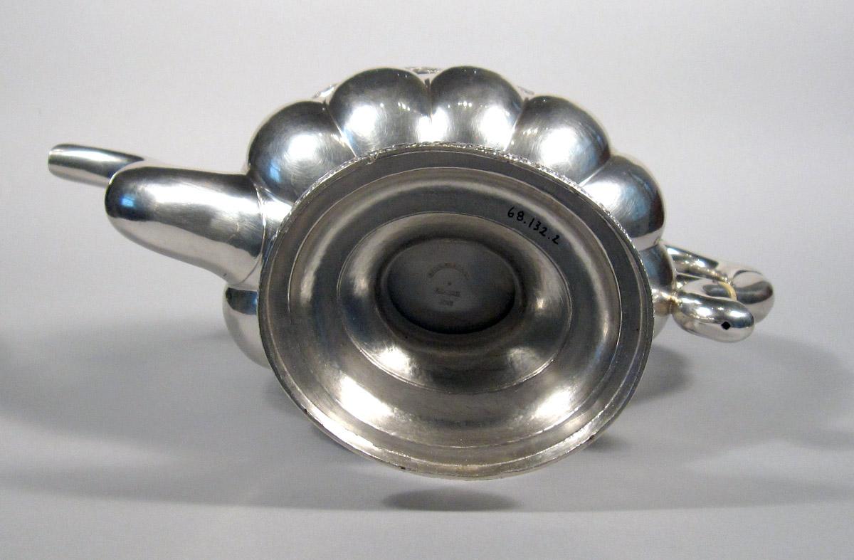 1968.0132.002 Silver Teapot underside
