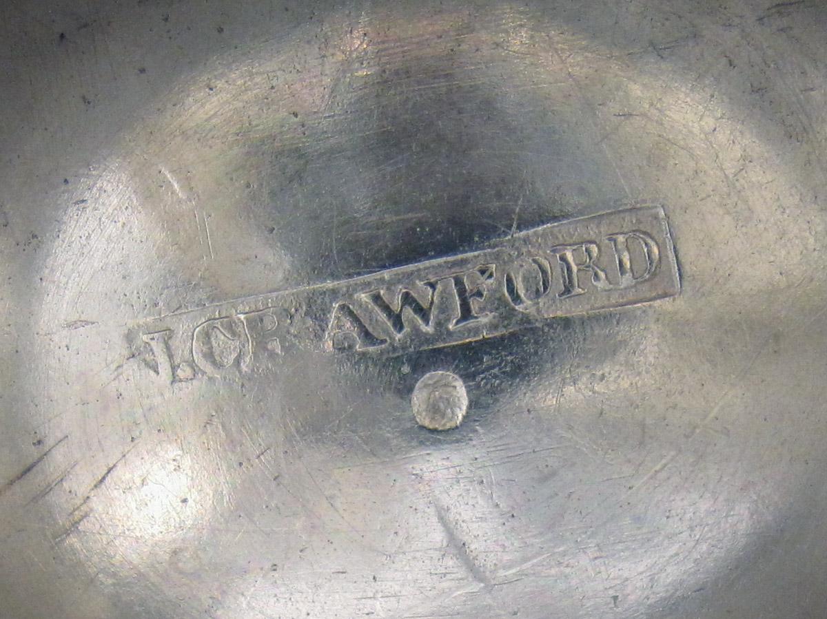 1968.0133.002 Silver Cream pot mark