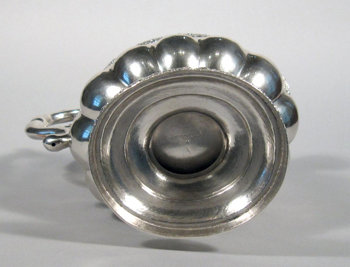 1968.0133.002 Silver Cream pot underside