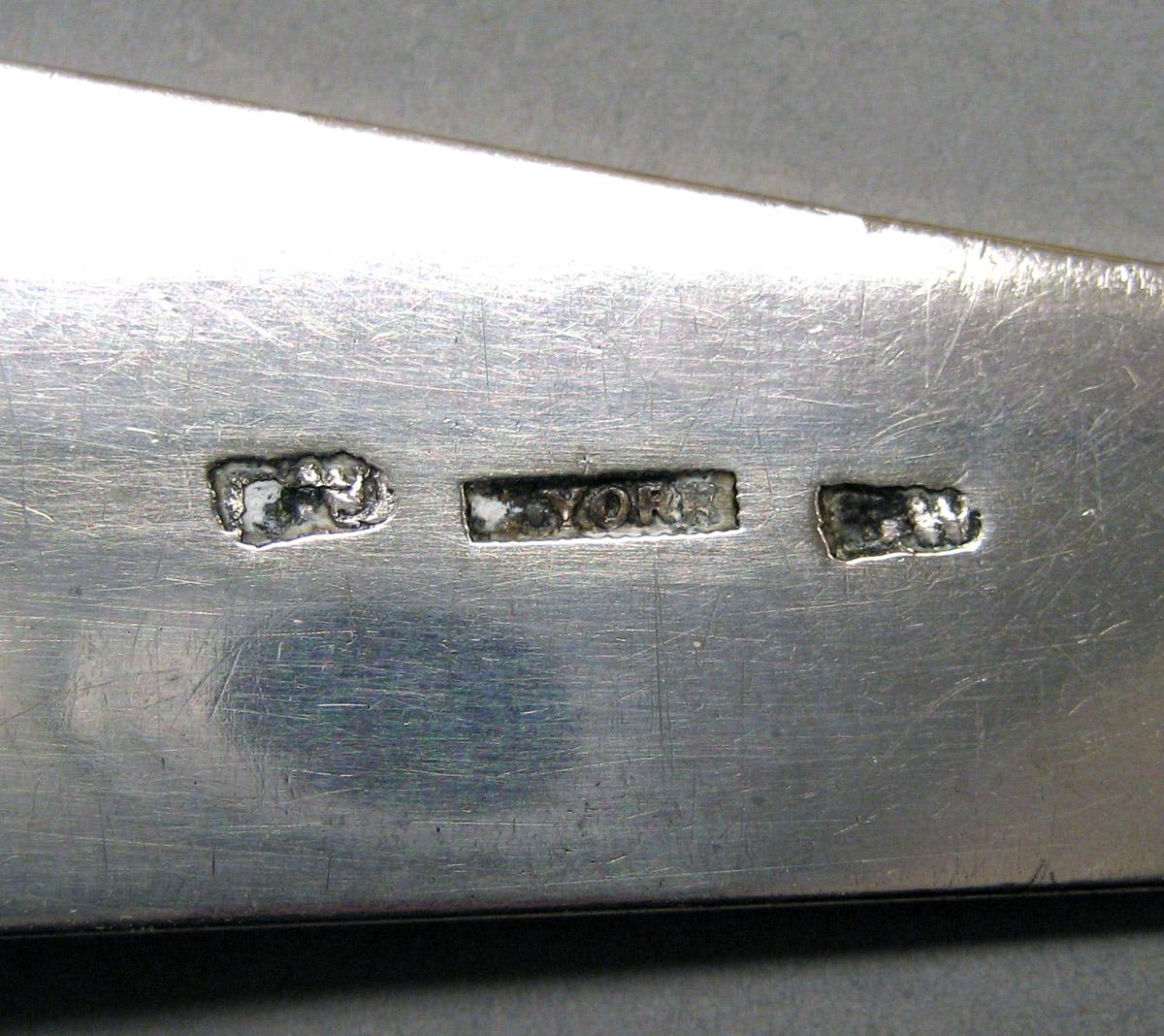 1968.0134 Silver Ladle mark