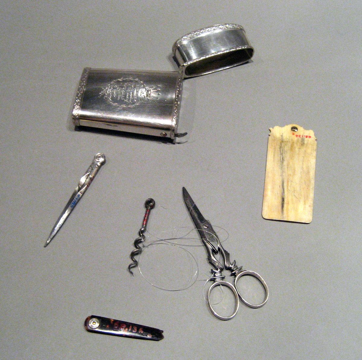 1968.0136 A-F Silver Etui
