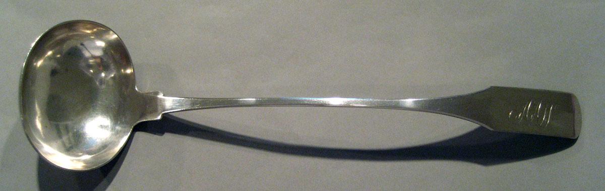 1968.0137 Silver Ladle upper surface