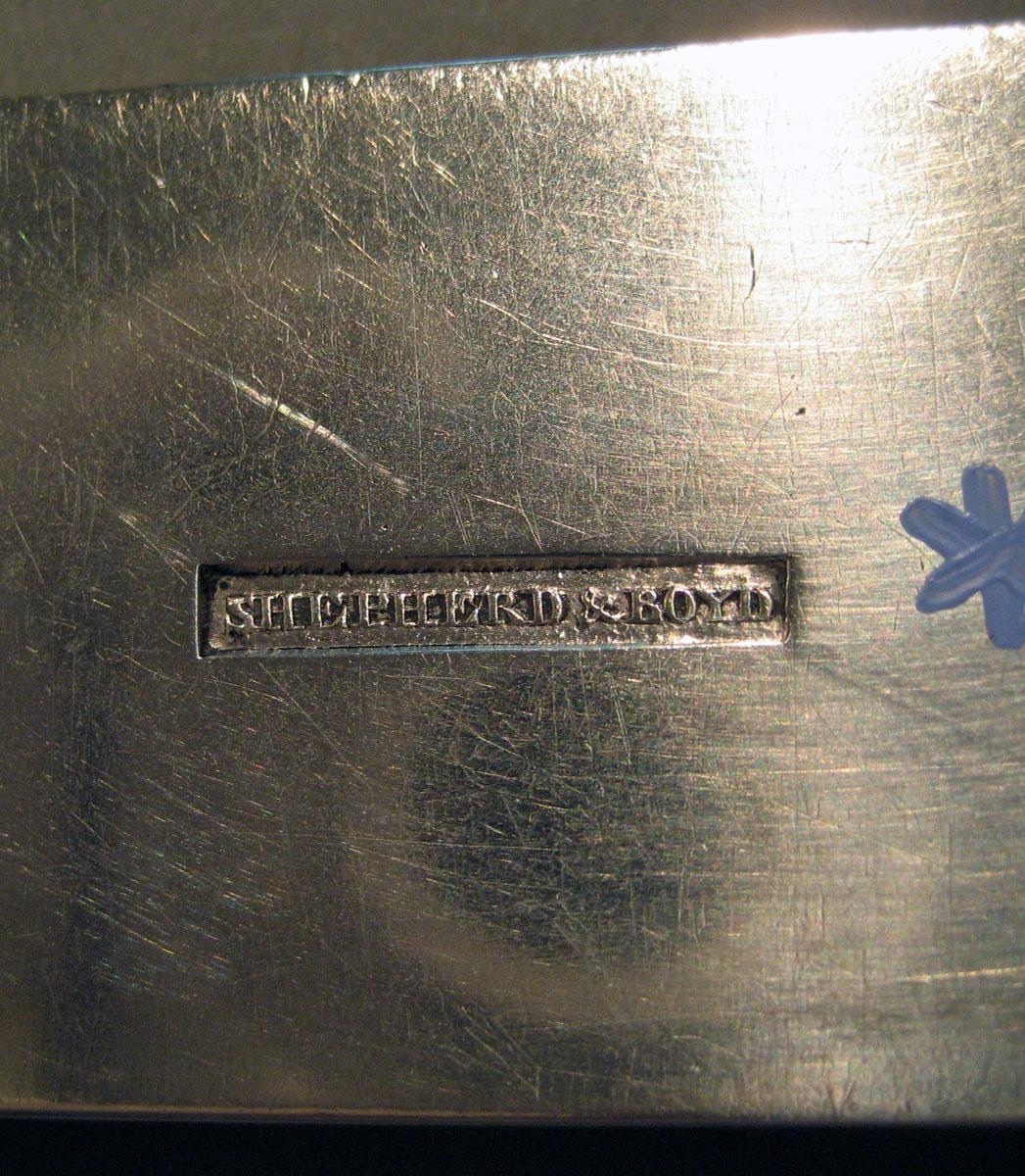 1968.0137 Silver Ladle mark