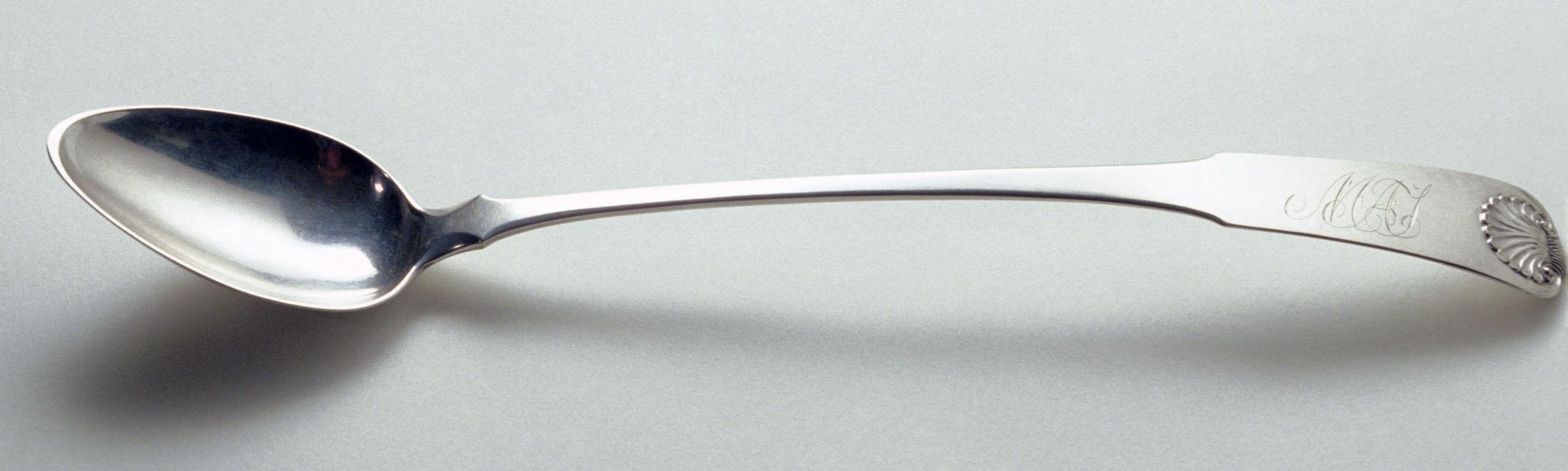 1968.0138.001 Spoon, Serving Spoon