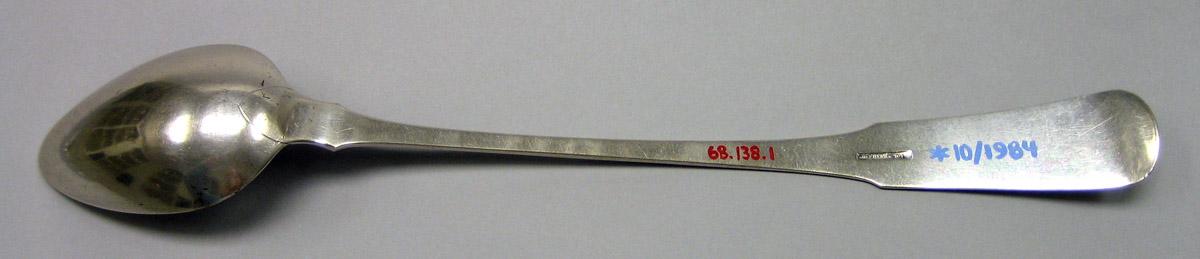 1968.0138.001 Silver Spoon underside
