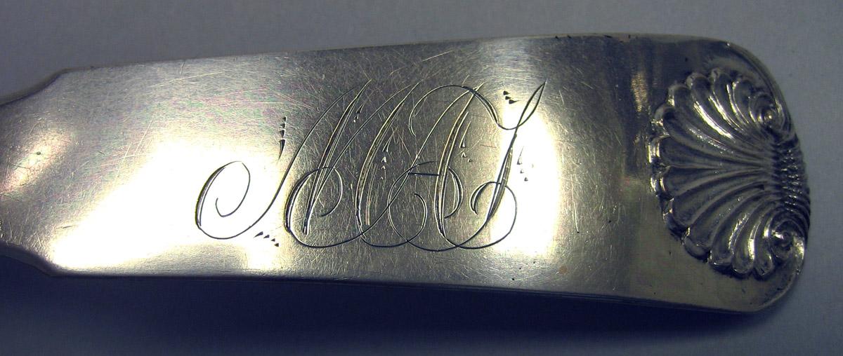 1968.0138.001 Silver Spoon engraving