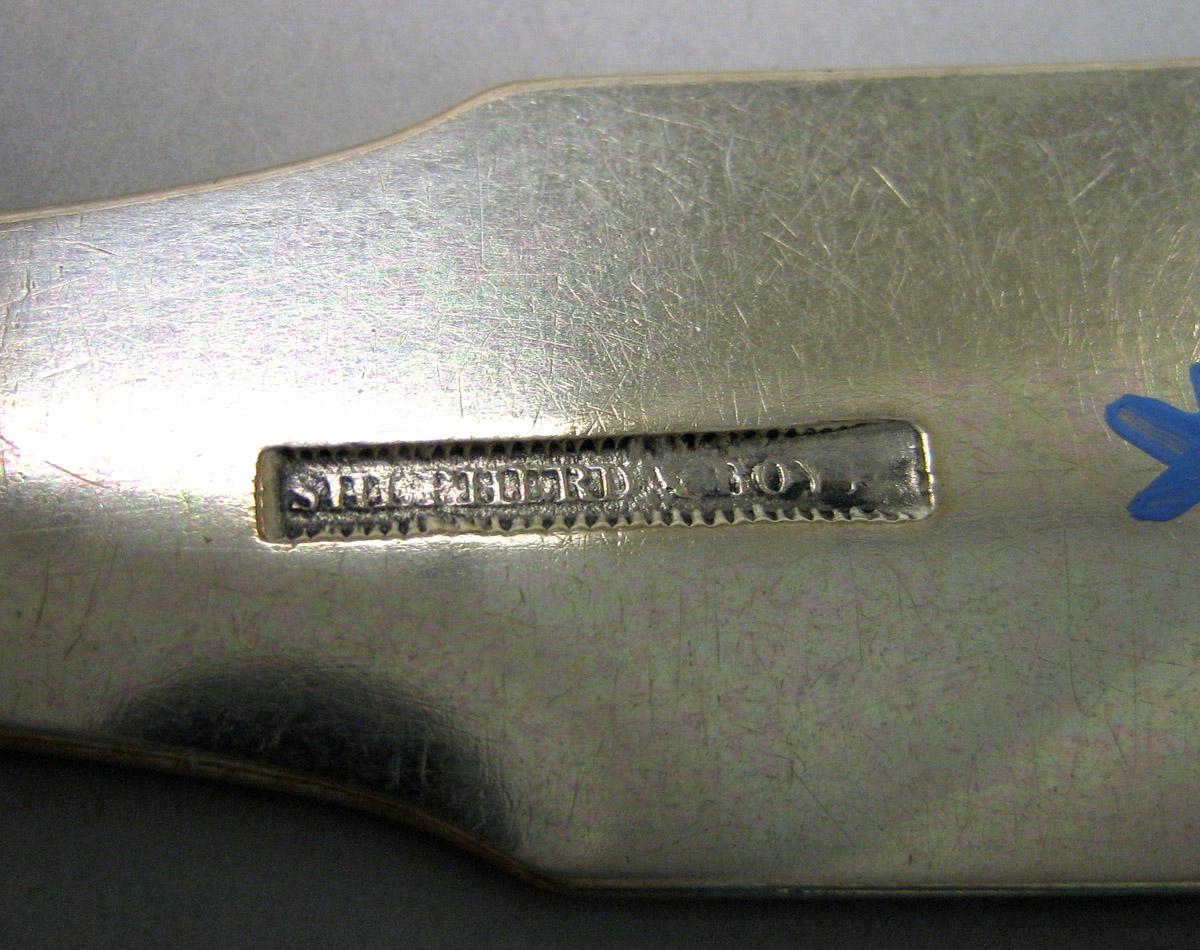 1968.0138.001 Silver Spoon mark