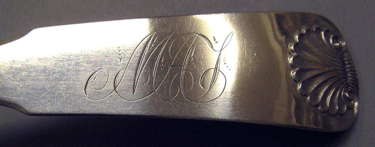 1968.0138.002 Silver Spoon engraving