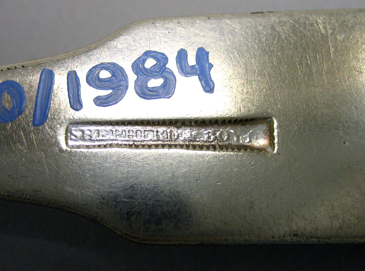 1968.0139.001 Silver Fork mark