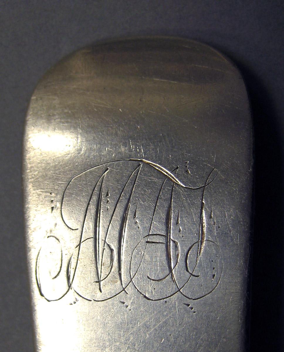 1968.0139.002 Silver Fork engraving