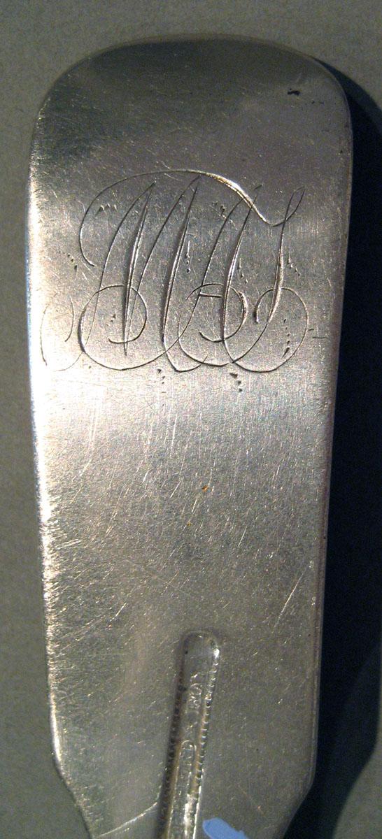 1968.0139.003 Silver Fork engraving