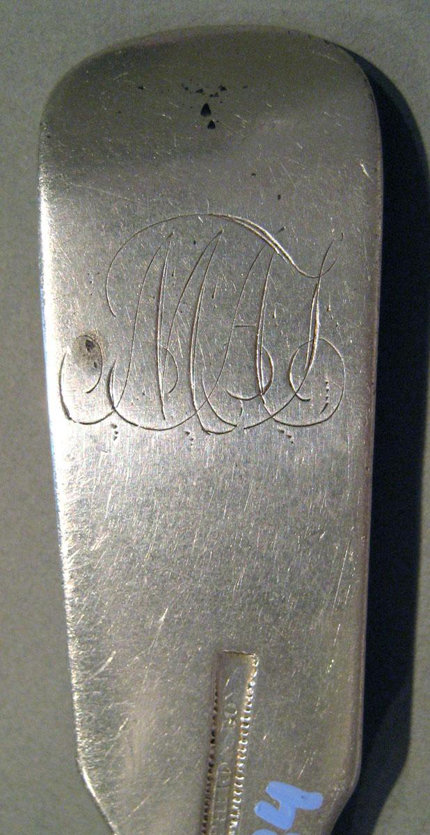 1968.0139.005 Silver Fork engraving
