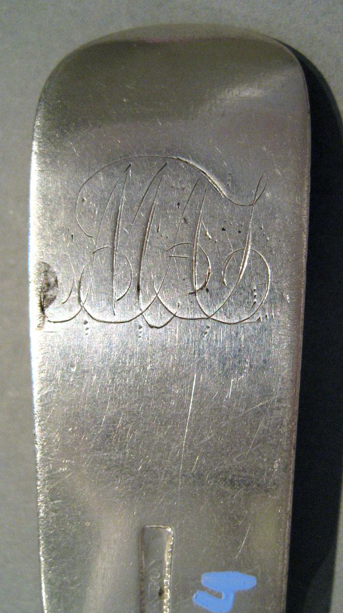 1968.0139.007 Silver Fork engraving