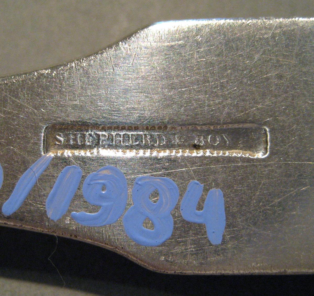 1968.0139.007 Silver Fork mark