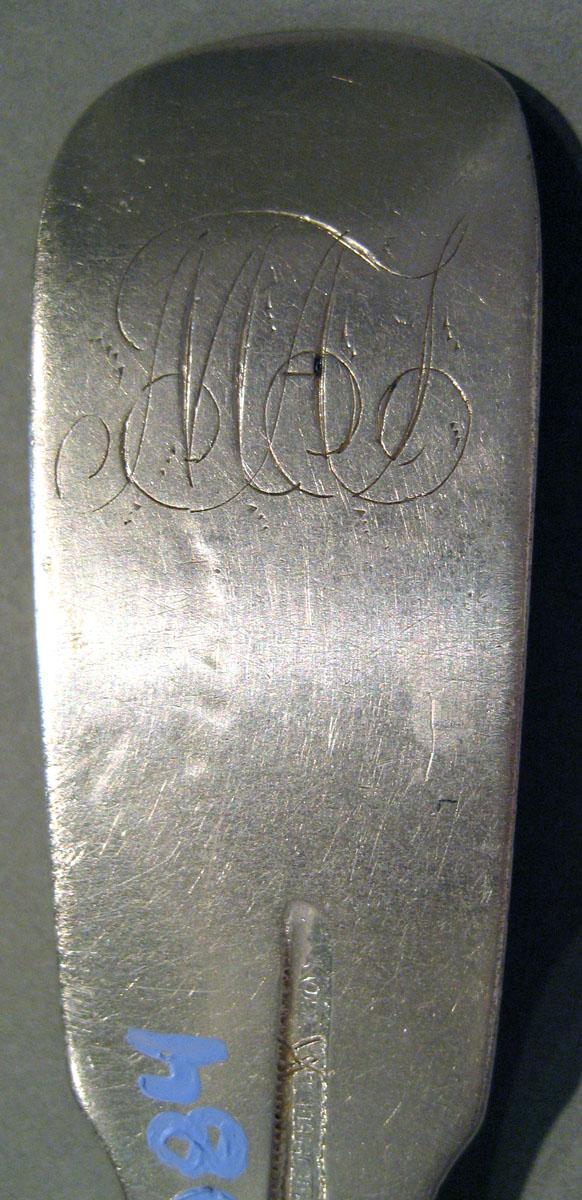 1968.0139.009 Silver Fork engraving