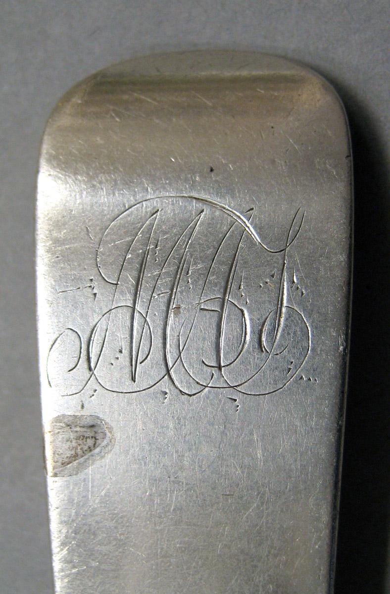 1968.0139.010 Silver Fork engraving