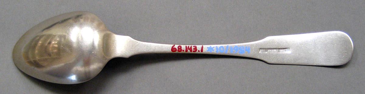 1968.0143.001 Silver Spoon underside
