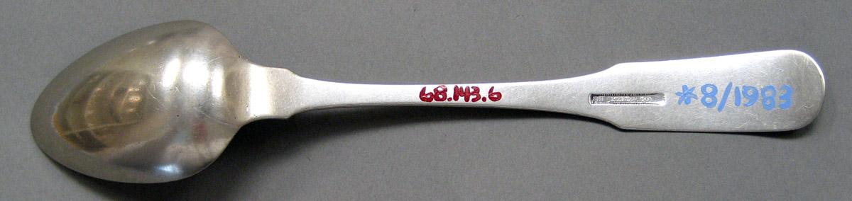 1968.0143.006 Silver Spoon underside