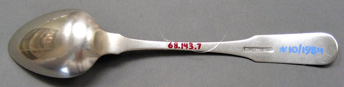 1968.0143.007 Silver Spoon underside