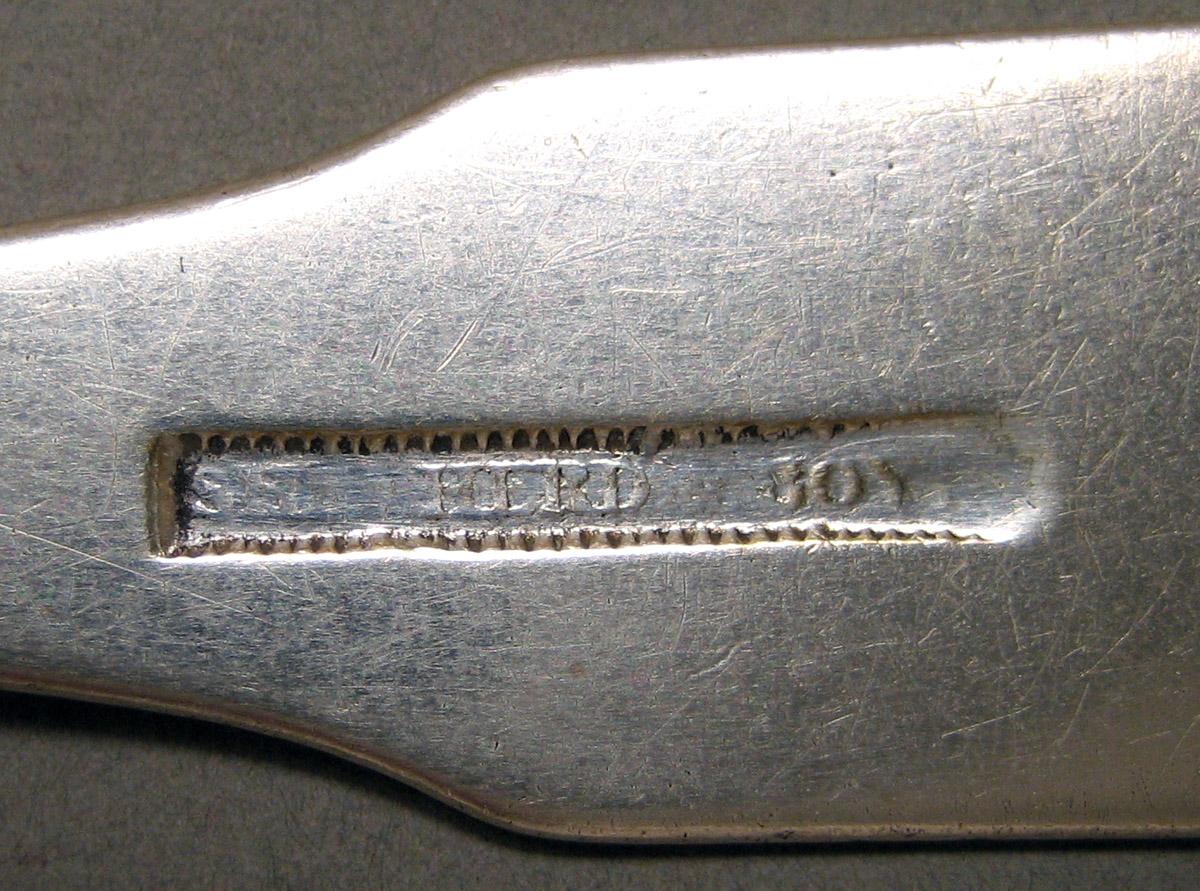 1968.0143.007 Silver Spoon mark