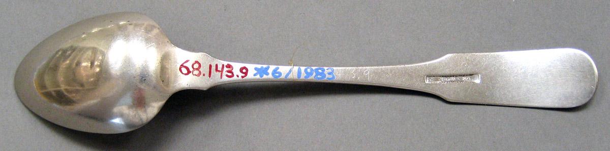 1968.0143.009 Silver Spoon underside