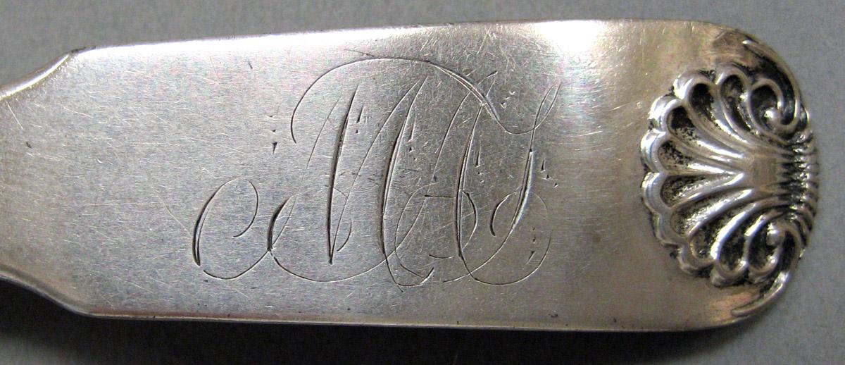 1968.0143.009 Silver Spoon engraving