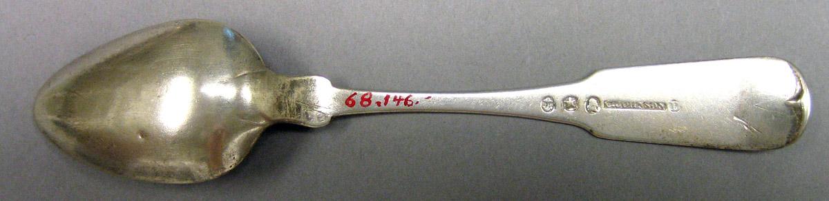 1968.0146.002 Silver Spoon underside