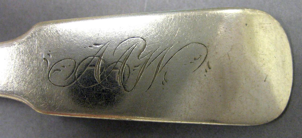 1968.0146.004 Silver Spoon engraving