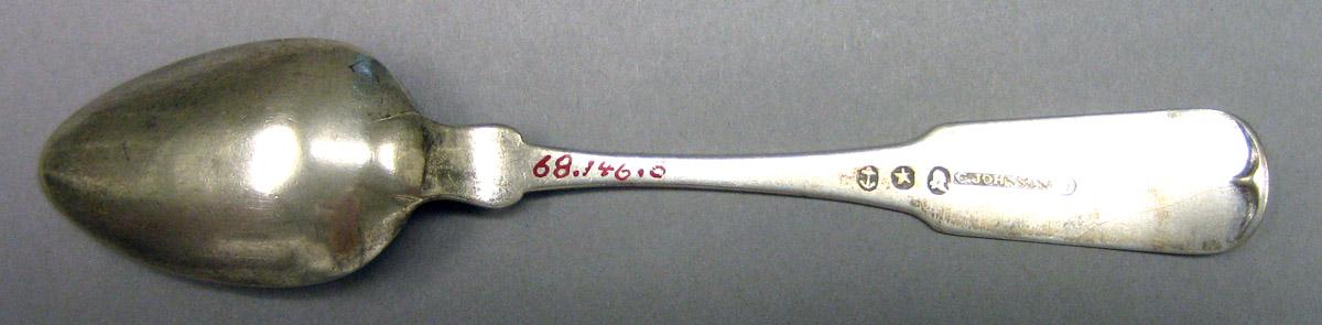 1968.0146.005 Silver Spoon underside
