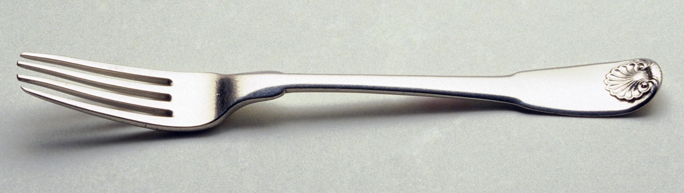 1968.0147 Fork, Dessert Fork, view 1