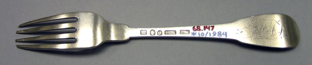 1969.0147 Silver Fork underside